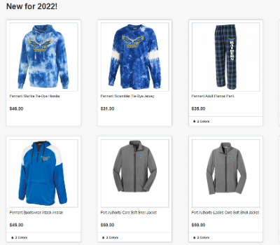 GMU Apparel Store new items (1/2022)