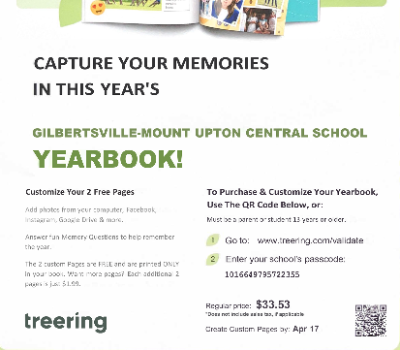 Order yearbooks online!