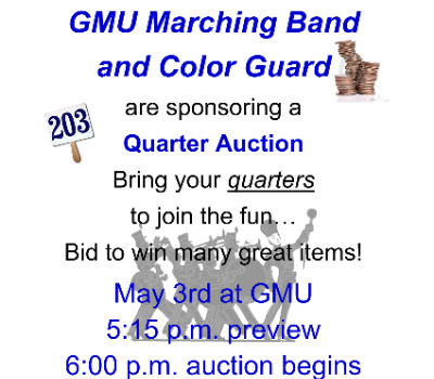 Quarter Auction set for May 3