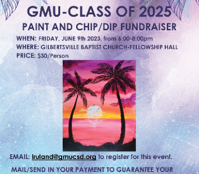 Paint & Chip/Dip Fundraiser June 9