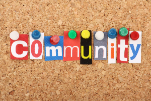 Community on bulletin board (7/2020)