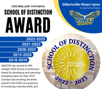 Five straight School of Distinction awards!