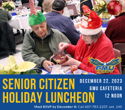 RSVP for our Sr. Citizen Holiday Luncheon!