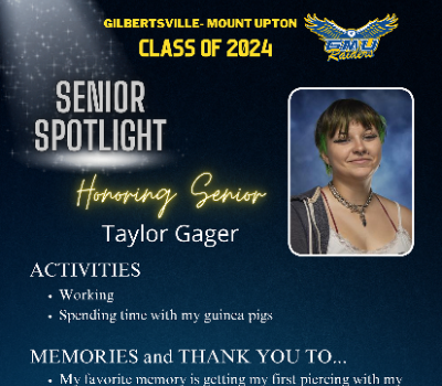Senior Spotlight | Taylor Gager