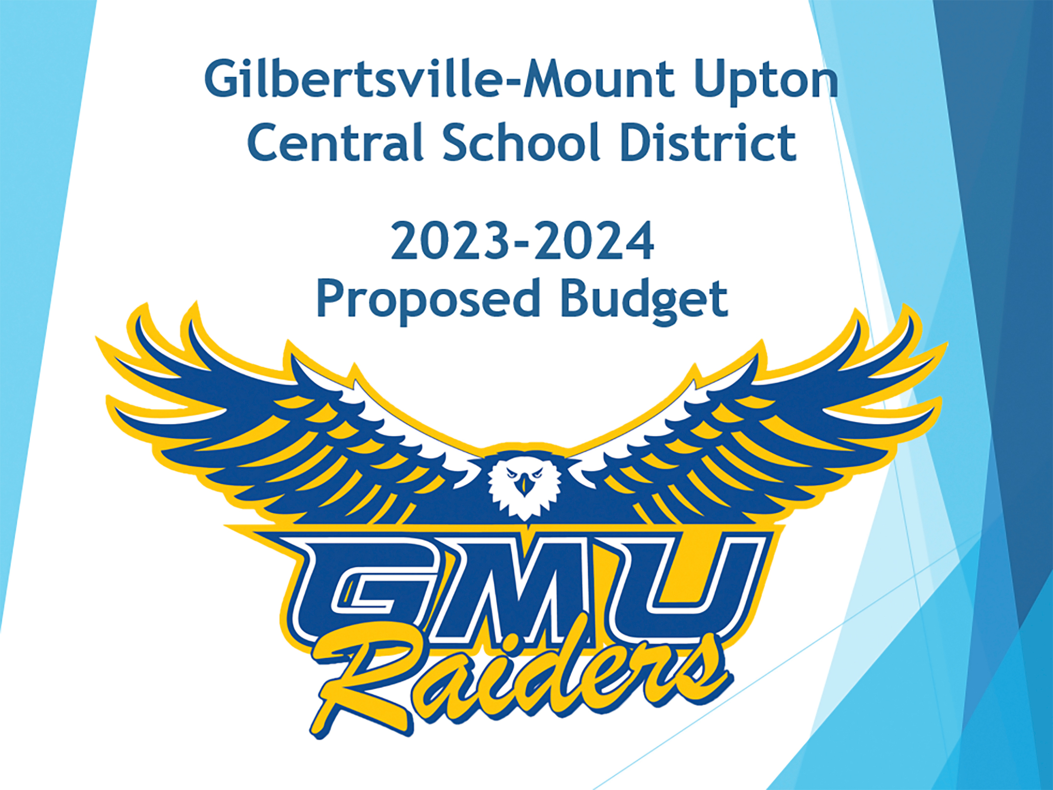 Budget Presentation Cover