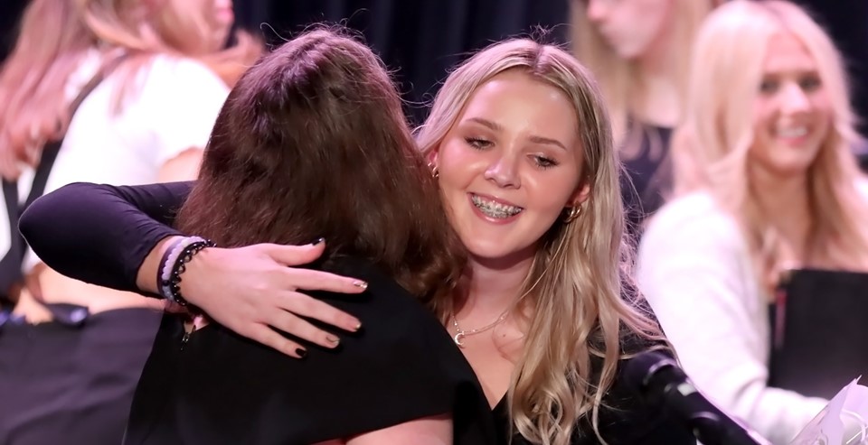 Spring Concert hug (5/2023)