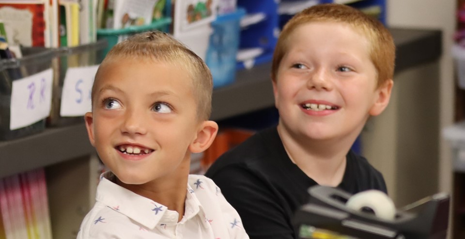 Students smiling (9/2023)