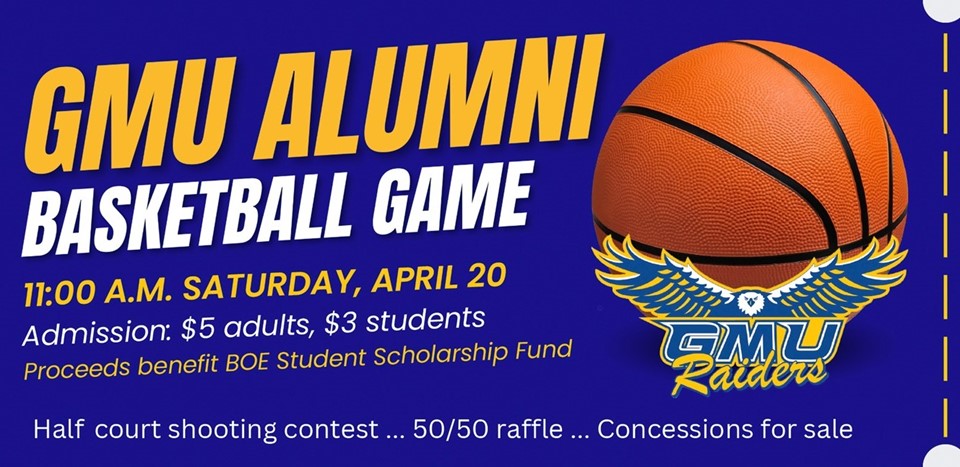 GMU Alumni Basketball Game Info