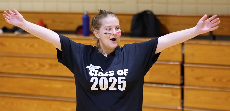 Senior with Class of 2025 shirt (12/2024)