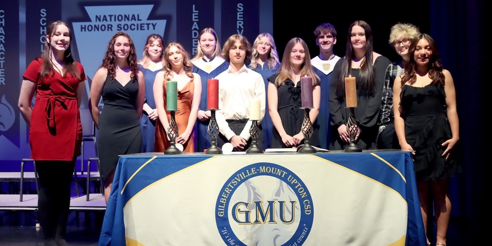 GMU National Honor Society members (3/2024)