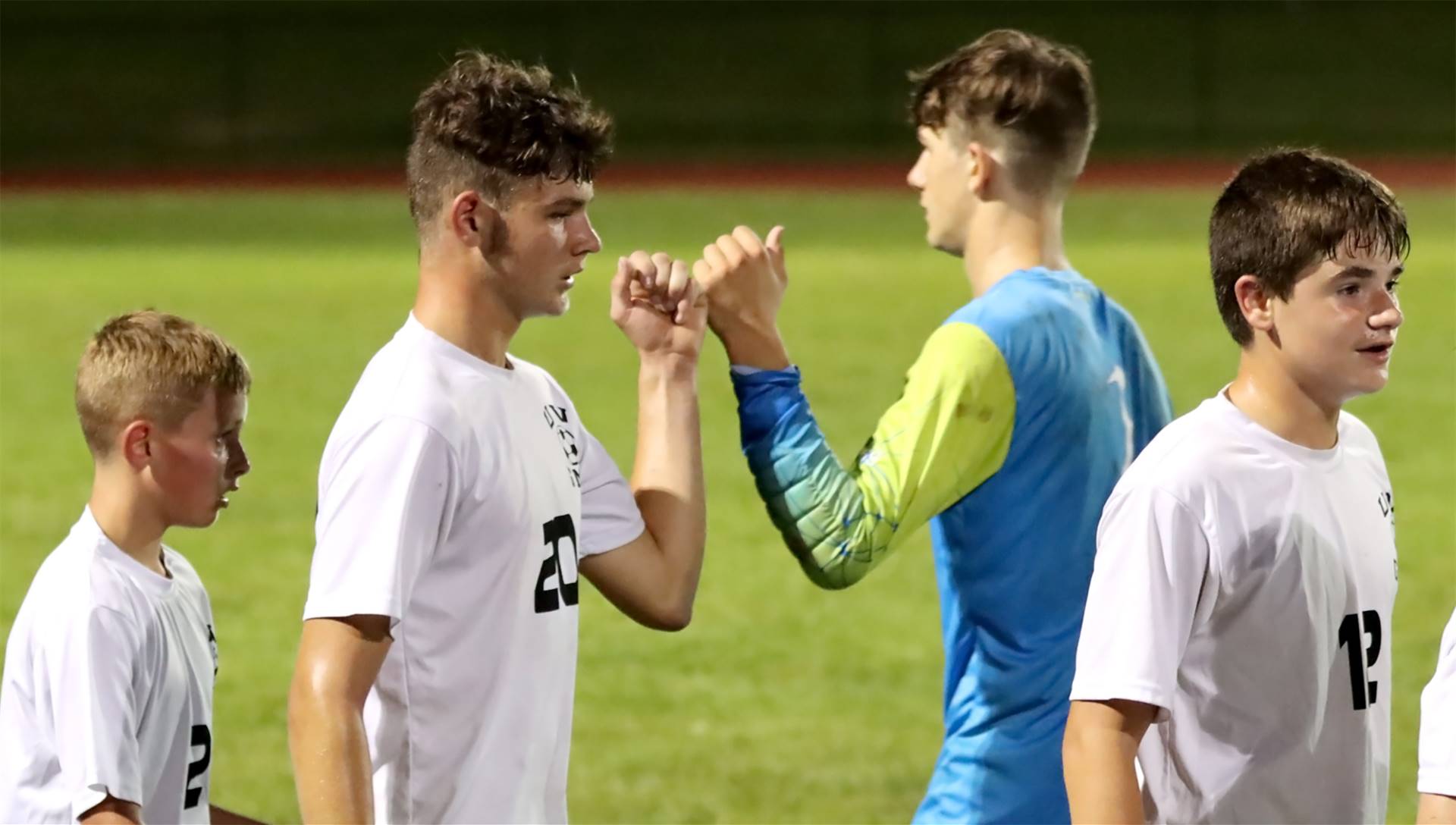 Boys Soccer handshakes (Fall 2023)