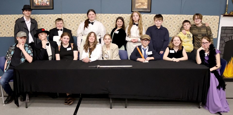 Dinner Theater cast (4/2025)